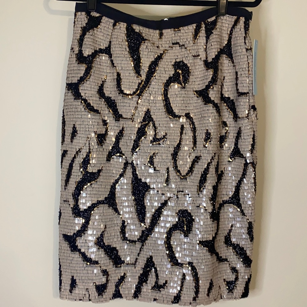 *NEW* Elegant Sequin Pencil Skirt (8)